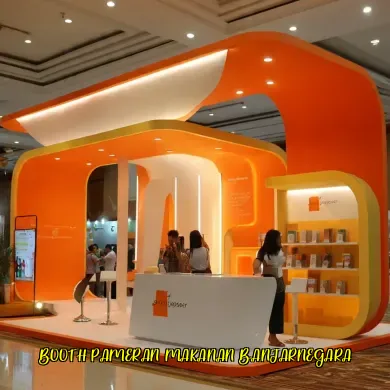 Booth Pameran Makanan Banjarnegara